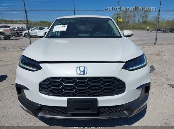 3CZRZ2H30TM760061 2026 HONDA HR-V White Widok zestawu wskaźników