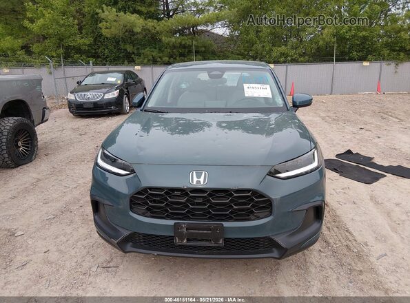 3CZRZ2H33SM731278 2025 HONDA HR-V Blue Սարքավորումների վահանակի տեսք