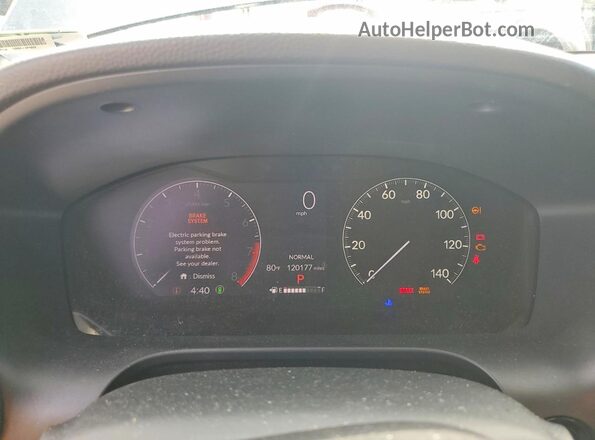 3CZRZ2H35PM743391 2023 HONDA HR-V Серый 