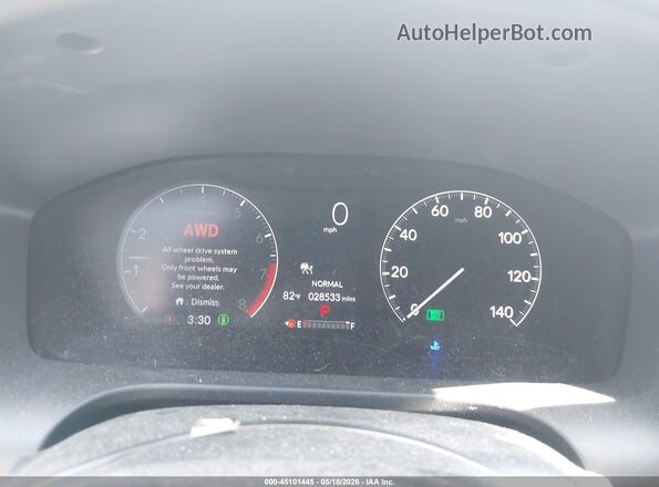 3CZRZ2H35SM701795 2025 HONDA HR-V White Vista de los asientos traseros