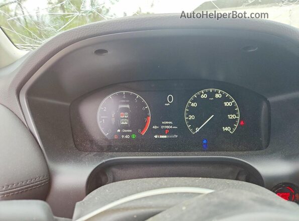 3CZRZ2H36RM737599 2024 HONDA HR-V Charcoal Vista del cuadro de instrumentos
