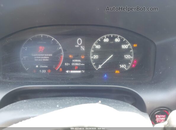 3CZRZ2H37PM746194 2023 HONDA HR-V White Widok tylnych siedzeń