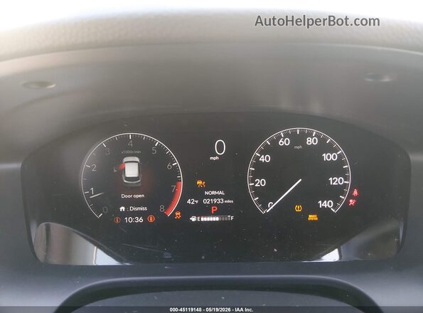 3CZRZ2H37SM755177 2025 HONDA HR-V Blue Widok tylnych siedzeń