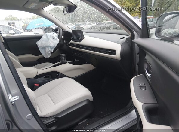 3CZRZ2H38PM739495 2023 HONDA HR-V Gray წინა სალონის ხედი