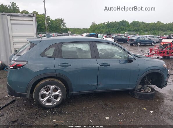 3CZRZ2H38RM736129 2024 HONDA HR-V Teal უკანა სალონის ხედი