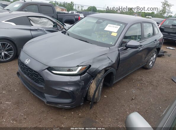 3CZRZ2H39RM731716 2024 HONDA HR-V Gray Vista tres cuartos delantera izquierda