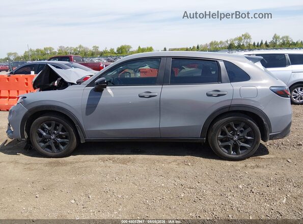 3CZRZ2H50SM752980 2025 HONDA HR-V Gray Widok wnętrza 360 stopni