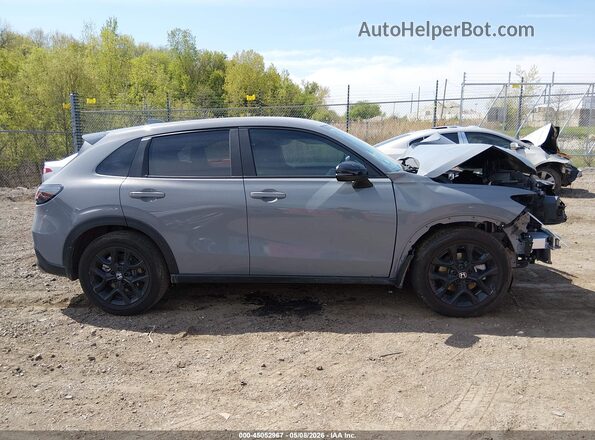 3CZRZ2H50SM752980 2025 HONDA HR-V Gray Widok wnętrza z tyłu