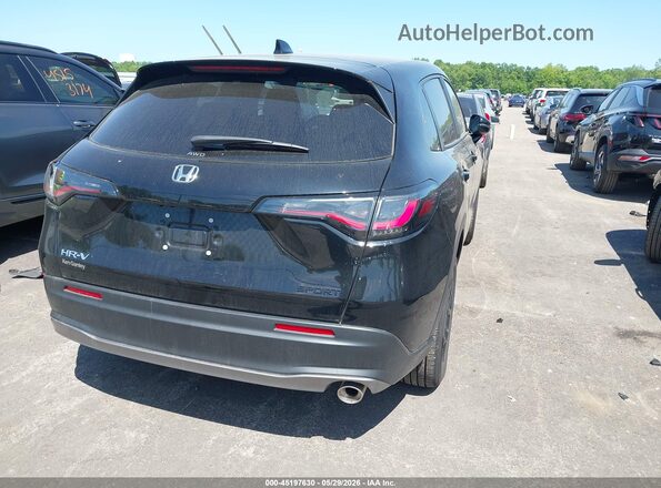 3CZRZ2H50SM797255 2025 HONDA HR-V Black უკანა მარჯვენა