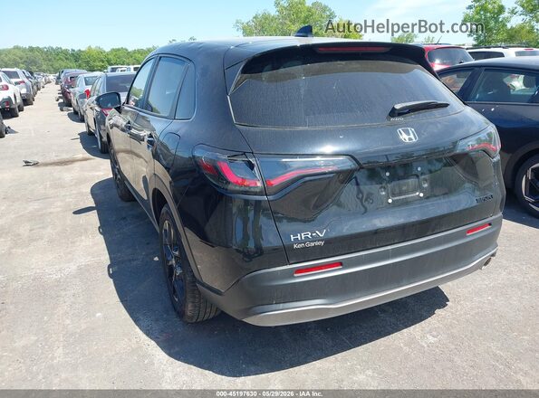 3CZRZ2H50SM797255 2025 HONDA HR-V Black უკანა მარცხენა
