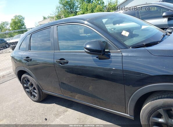 3CZRZ2H50SM797255 2025 HONDA HR-V Black უკანა სალონის ხედი