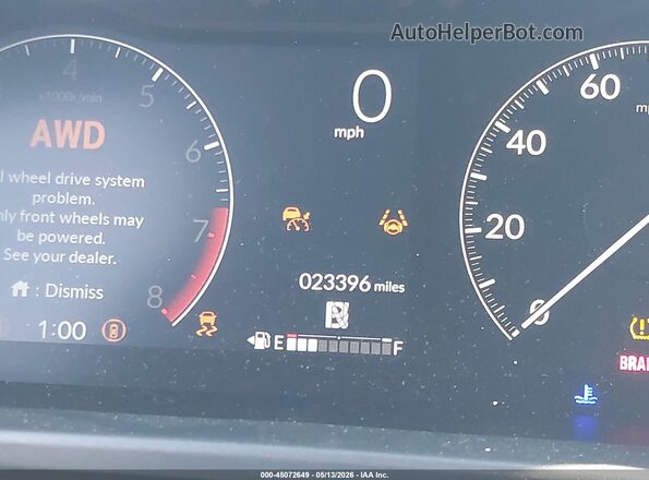 3CZRZ2H50TM717048 2026 HONDA HR-V Белый Панорамный вид салона 360°
