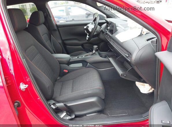3CZRZ2H50TM749997 2026 HONDA HR-V Red Front interior view