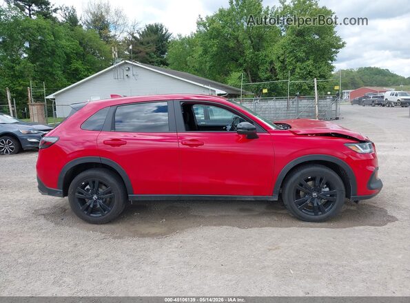 3CZRZ2H50TM749997 2026 HONDA HR-V Red Rear interior view