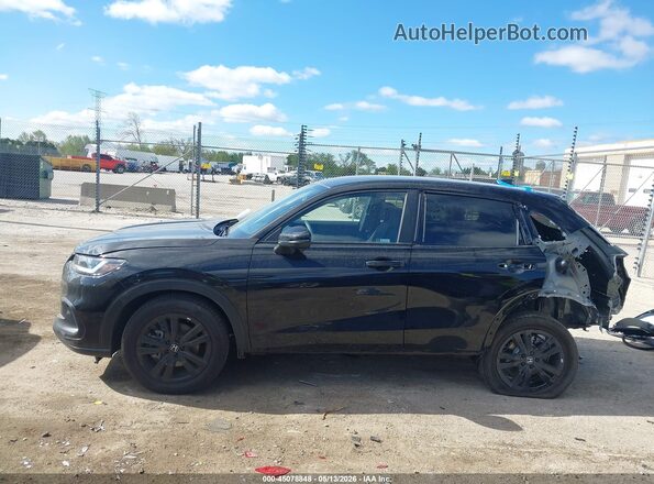 3CZRZ2H50TM756187 2026 HONDA HR-V Black Սալոնի 360 աստիճան տեսք