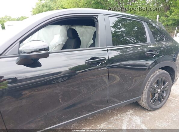 3CZRZ2H50TM758926 2026 HONDA HR-V Black 360 interior view