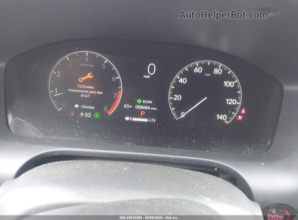 3CZRZ2H51RM729430 2024 HONDA HR-V Gray Հետևի նստատեղերի տեսք