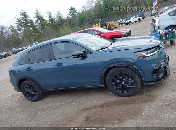 3CZRZ2H51RM729430 2024 HONDA HR-V Gray Սալոնի 360 աստիճան տեսք