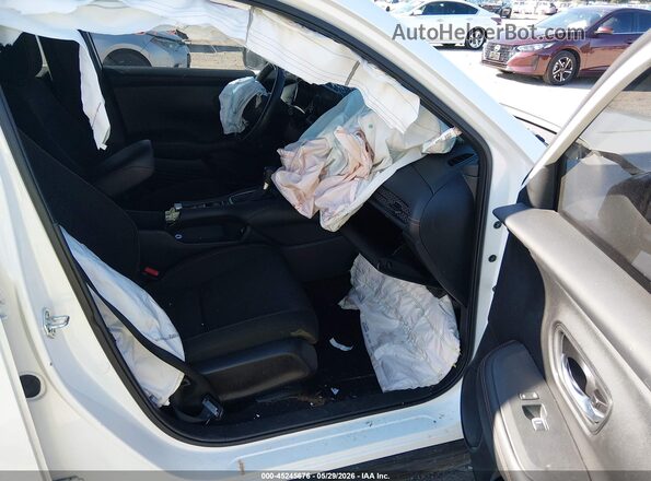 3CZRZ2H52PM735752 2023 HONDA HR-V White Widok wnętrza z przodu