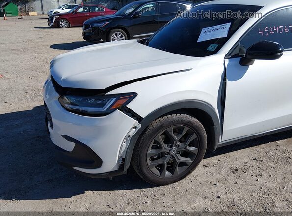 3CZRZ2H52PM735752 2023 HONDA HR-V White Widok z przodu