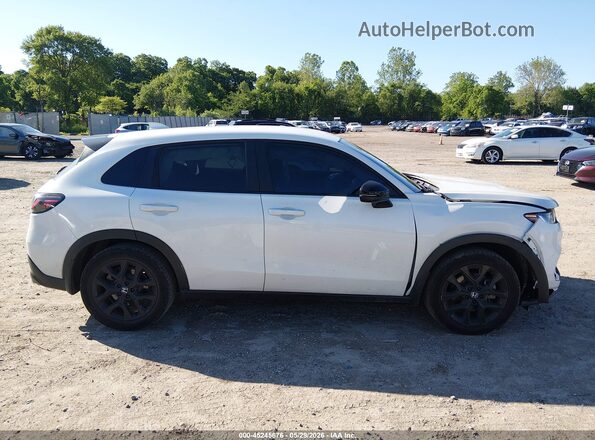 3CZRZ2H52PM735752 2023 HONDA HR-V White Widok wnętrza z tyłu