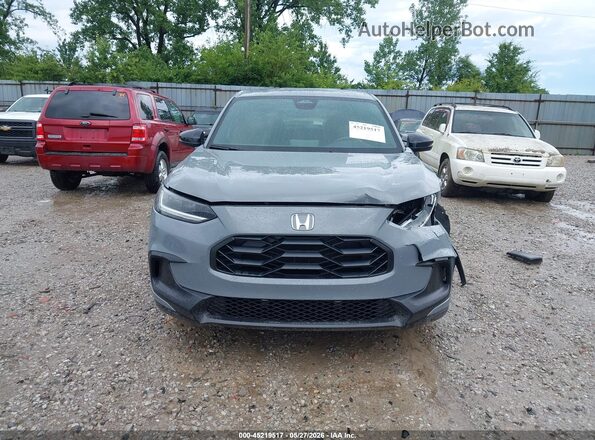 3CZRZ2H52RM763604 2024 HONDA HR-V Blue Widok zestawu wskaźników