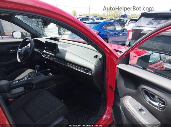 3CZRZ2H52RM770178 2024 HONDA HR-V Red Widok wnętrza z przodu