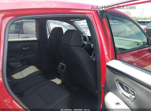 3CZRZ2H52RM770178 2024 HONDA HR-V Red Widok naklejki z numerem VIN