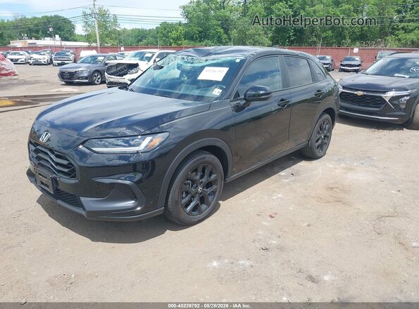 3CZRZ2H52SM746324 2025 HONDA HR-V Черный Передняя левая четверть