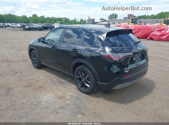 3CZRZ2H52SM746324 2025 HONDA HR-V Черный Задняя левая четверть