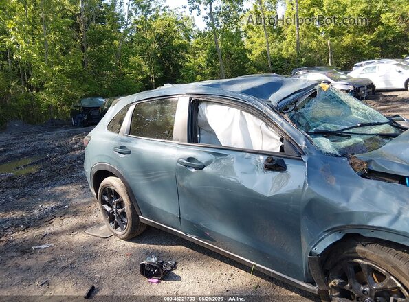 3CZRZ2H52SM781154 2025 HONDA HR-V Blue Widok wnętrza z tyłu