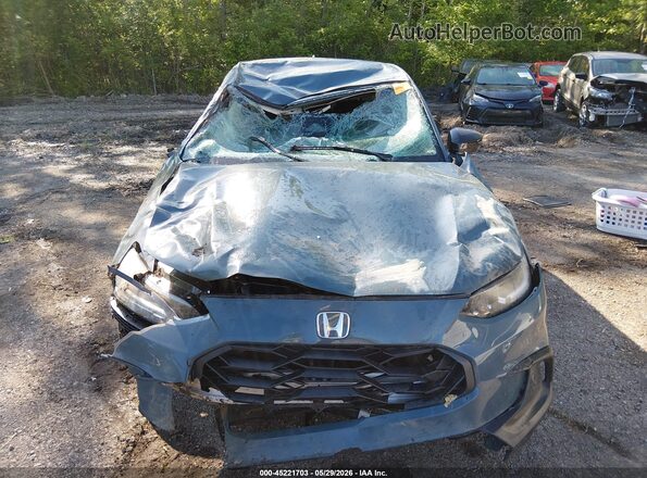 3CZRZ2H52SM781154 2025 HONDA HR-V Blue Widok zestawu wskaźników