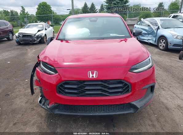 3CZRZ2H52SM791442 2025 HONDA HR-V Red Սարքավորումների վահանակի տեսք