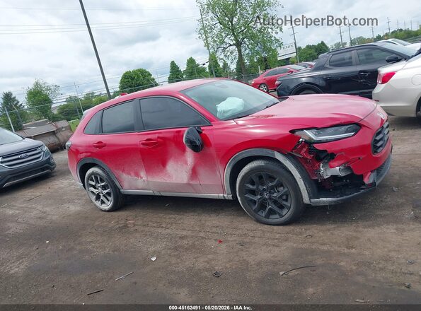 3CZRZ2H52SM791442 2025 HONDA HR-V Red Սալոնի հետևի տեսք