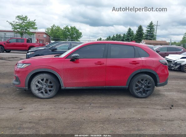 3CZRZ2H52SM791442 2025 HONDA HR-V Red Սալոնի 360 աստիճան տեսք
