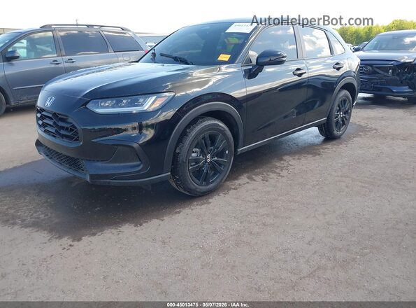 3CZRZ2H52TM760760 2026 HONDA HR-V Black Передня ліва чверть
