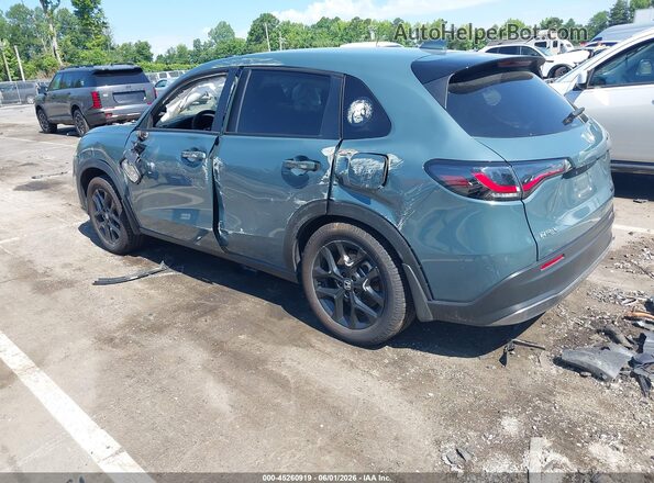 3CZRZ2H53RM734662 2024 HONDA HR-V Light Blue Rear left