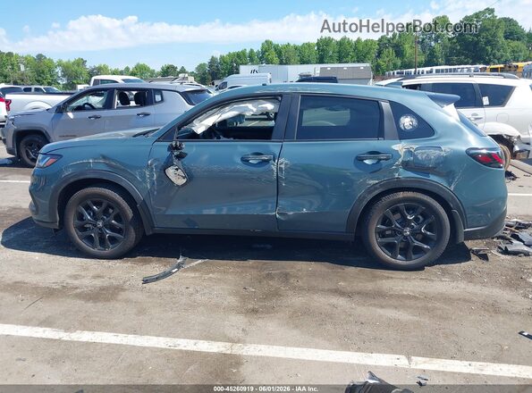 3CZRZ2H53RM734662 2024 HONDA HR-V Light Blue 360 interior view