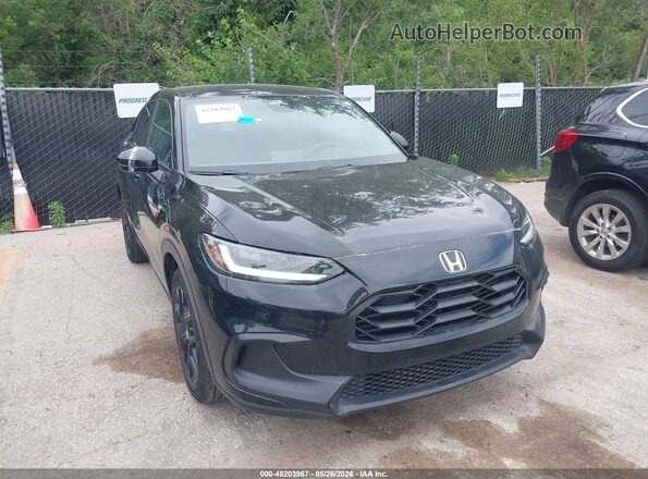 3CZRZ2H53SM723554 2025 HONDA HR-V Black Դիմացի տեսք