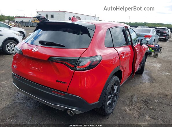 3CZRZ2H54RM753009 2024 HONDA HR-V Red Задня права чверть