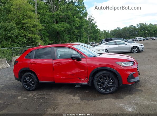 3CZRZ2H54RM753009 2024 HONDA HR-V Red Вид задньої частини салону