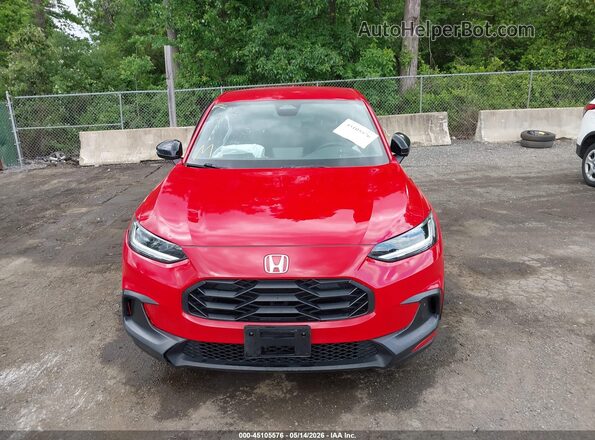 3CZRZ2H54RM753009 2024 HONDA HR-V Red Вид щитка приладів