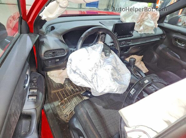 3CZRZ2H54SM744946 2025 HONDA HR-V Red Vista del salpicadero