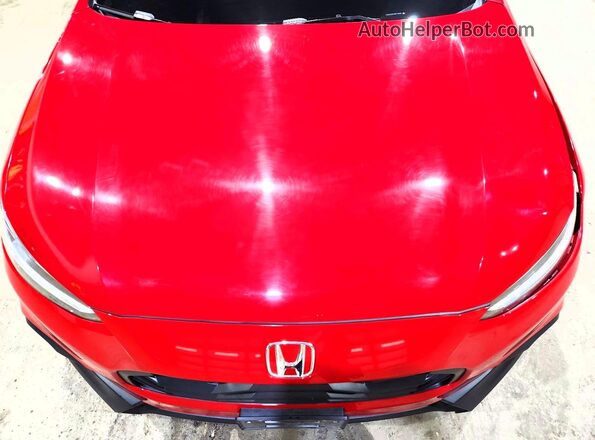 3CZRZ2H54SM744946 2025 HONDA HR-V Red Vista del compartimento del motor