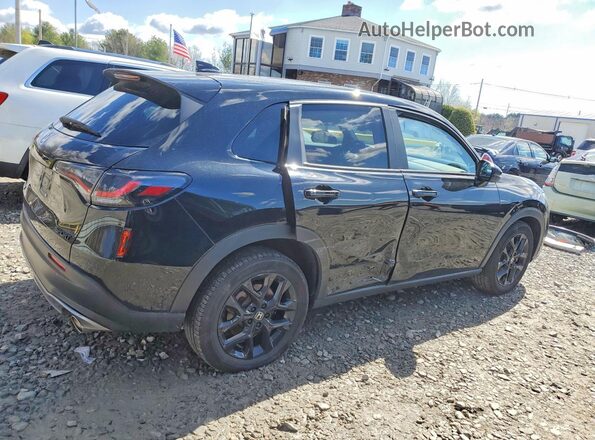 3CZRZ2H54SM746695 2025 HONDA HR-V Black Trasero derecho