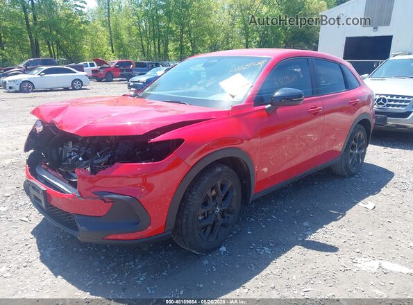 3CZRZ2H54SM794486 2025 HONDA HR-V Red Przód lewy