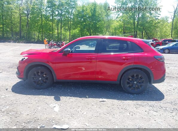 3CZRZ2H54SM794486 2025 HONDA HR-V Red Widok wnętrza 360 stopni