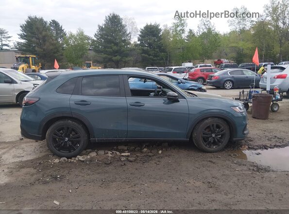 3CZRZ2H54TM737321 2026 HONDA HR-V Blue Панорамний вид салону 360°