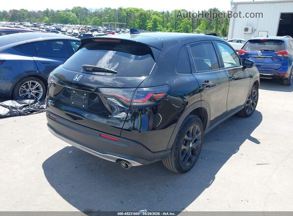 3CZRZ2H55RM735215 2024 HONDA HR-V Black Задня права чверть
