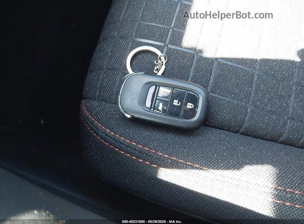 3CZRZ2H55RM735215 2024 HONDA HR-V Black Вид панелі приладів